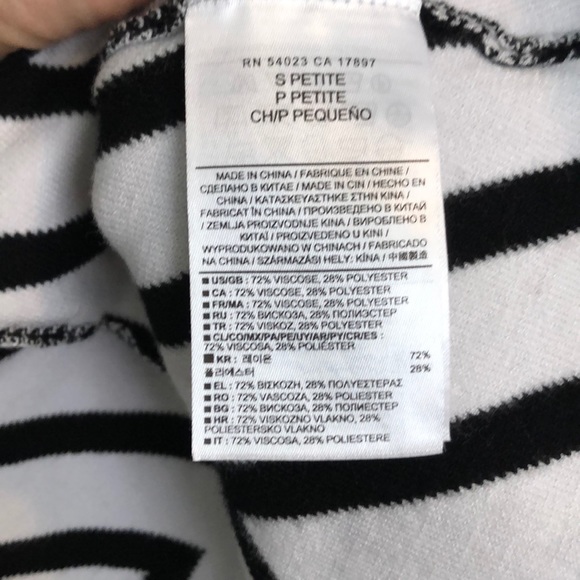 Banana Republic Geometric Dress - Petite Small - Picture 4 of 5